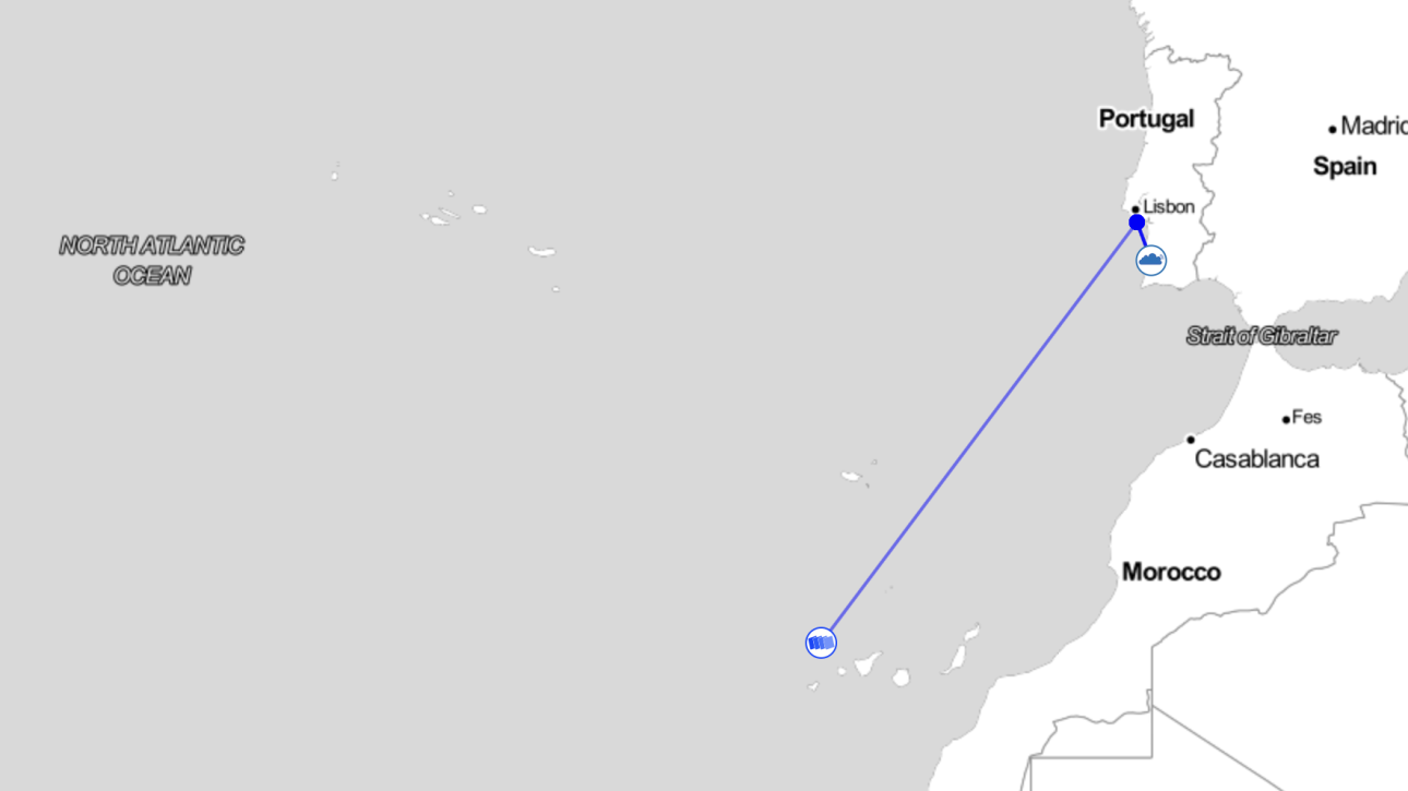 Sea signal test LoRa record
