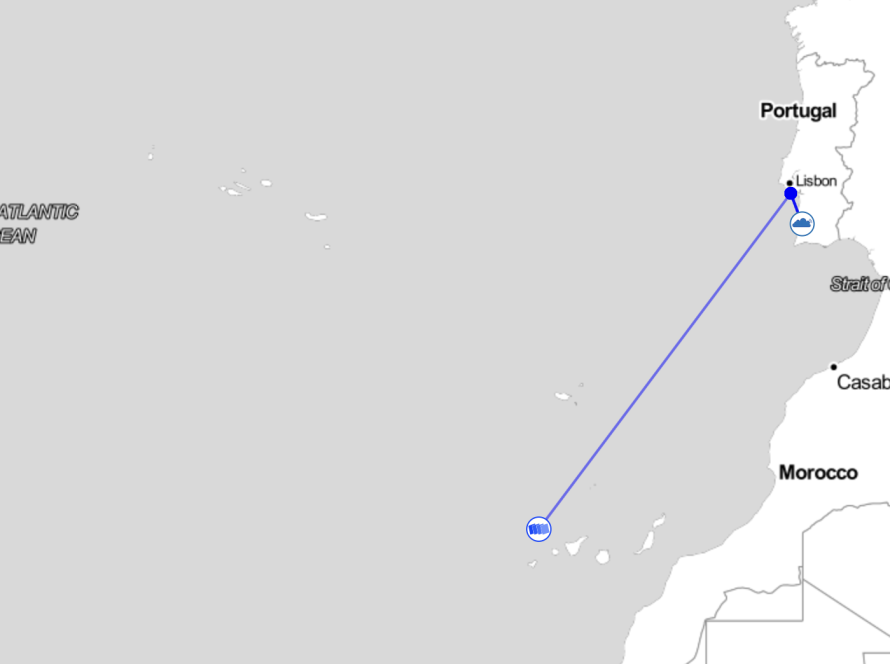 Sea signal test LoRa record